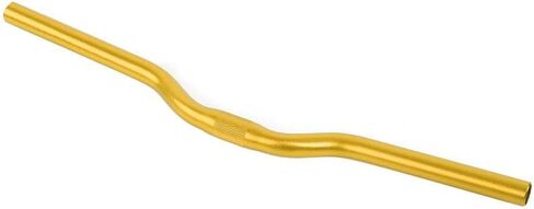 Bike Riser Handlebar, Aluminum Mountain Bike Fixed Gear Riser Bar 25.4mm*520mm(golden) Bike Handlebars 25.4 Gold Handle Mountain Bike Single Speed Riser Bars in Saudi Arabia