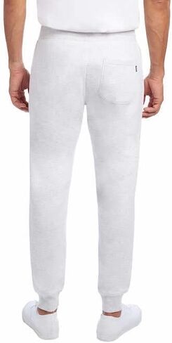 Hurley Men’s Fleece Jogger (White, XL) in Saudi Arabia