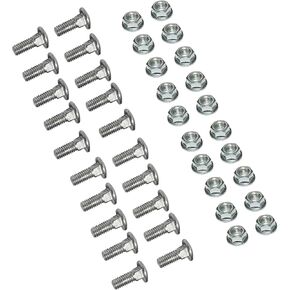 20 صواميل لولبية لباب المرآب بولت المسار 5/16 بوصة × 5/8 بوصة in Kuwait