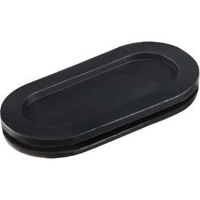 MECCANIXITY Rubber Grommet Mount Size 55 x 25 mm Oval Double-Sided for Wire Protection Pack of 6