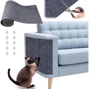 Couch Protector from cat Claws 78.7"x 15.7"，cat Couch Protector，Can be Used as cat Tree Replacement Parts