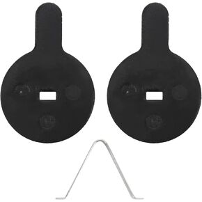 1 Pairs Bike Disc Brake Pads Shock Proof Resin Semi‑Metal Disc Brake Pads Set Accessory (LE-21R) Exerciseband and Spare Parts