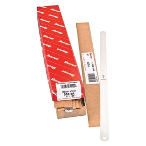 Starrett Stainless Steel Thickness Gage or Feeler Stock Assortment - Ideal for Carpenters and Home Improvement - 14 Number of Leaves, 300mm x 12.7mm Size of Leaves, 0.03-0.50 Thickness - S667MA