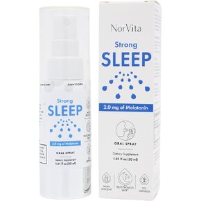 Melatonin Spray 2 mg (215 Servings) - Liquid Melatonin for Sleep, Fast-Acting Sublingual Formula - Vegan, GMO-Free, Liposomal Melatonin Spray for Adults