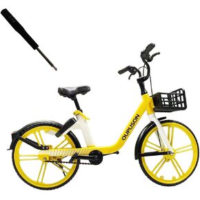 Finger Bike,Bicycle Decor, Bicycle Mens Desk 1：8 Decorations for Home Model, with Movable Handlebars,Fit Placed in Cafe,Bedroom,Living Room Become Collectibles (Blue)