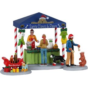 Lemax Santa Claws & Paws, Set of 3#23606