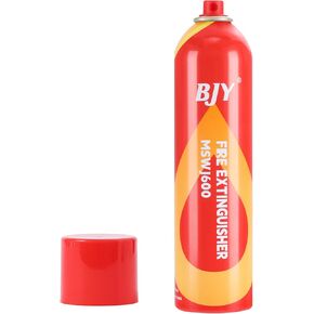 600ml Fire Extinguisher for Home, Kitchen, Car, Grill - Multipurpose Water-Based Fire Extinguishing Aerosol Spray for Fire Class A, B, C, K - 20FL.Oz (600ml)
