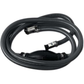 MARINE CITY Boat Heavy Duty Fuel Line Assembly 8.8FT Nylon Marine Outboard Fuel Hose 3/8 Inches Inner Diameter 5/8 Inches Outer Diameter for Outboard Motor – Tractors – RVs – Caravans (Pack of 1)