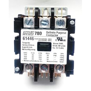 MARS - Motors & Armatures 61446 3P 40A 120V Box Lug Term