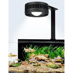 UPETTOOLS كامل الطيف 70 وات ضوء حوض السمك، مشبك على سطوع قابل للتعديل COB LED حوض للأسماك ضوء النبات مع محول ووظيفة الموقت للخزان المزروع in Kuwait