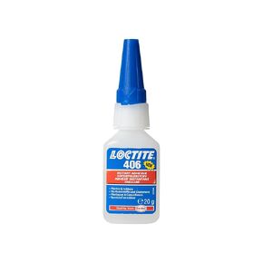 Loctite 135436 Clear 406 Prism Instant Adhesive, General-Purpose, Surface Insensitive, 20 g, 0.7 fl. oz. Bottle