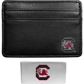 Siskiyou Sports NCAA South Carolina Fighting Gamecocks Weekend Wallet & Money Clip, Black, One Size