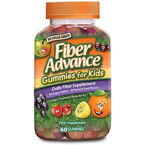FiberAdvance for Kids Gummies, 60 Count (Pack of 3)