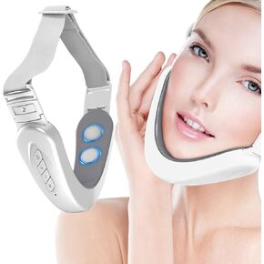 Double Chin Machine, Intelligent Electric V-Shaped Face Machine with 6 Modes & 12 Adjustable Intensities