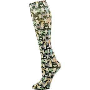 Hocsocx Hipster Cats Socks Performance Liner Moisture-Wicking Protection for Field Hockey, Ice Hockey, and Soccer