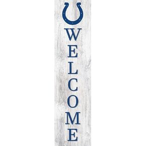 Fan Creations NFL Indianapolis Colts Unisex Indianapolis Colts 24" Welcome Leaner, Team, 24 inch