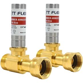 TTFLEX الفولاذ المقاوم للصدأ مطرقة مياه الفولاذ المقاوم للصدأ 3/4 بوصة دوارة FHT x 3/4 بوصة MHT للغسالة وخرطوم الحديقة انبوب ماء