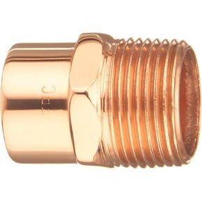 Elkhart Products 104 1" 1-Inch Copper Male Adapters