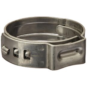 Oetiker 16702498 Stepless Ear Clamp, One Ear, 7 mm Band Width, Clamp ID Range 16.6 mm (Closed) - 19.8 mm (Open) (Pack of 25)