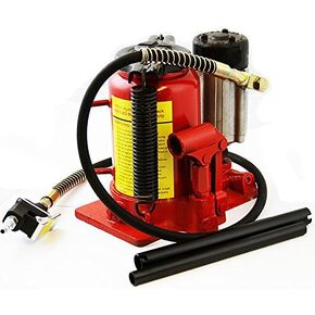 Stark 20 Ton Low Profile Air Bottle Air-Operated Hydraulic Bottle Jack Lift Manual Jack Air Jack with Handle