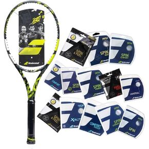Babolat Pure Aero+ Tennis Racquet (Choice of Babolat String and Tension) (4 1/4)