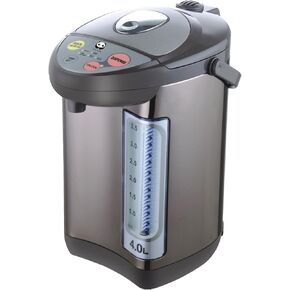 Panda Electric Hot Water Boiler and Warmer, Hot Water Dispenser, 304 Stainless Steel Interior (White, 4.0 Liter)