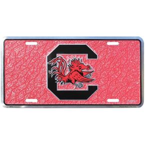 HangTime University of South Carolina - South Carolina Gamecocks mosaic license plate