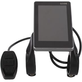 Electric Bike LCD GD06 Display Control Panel 36V 48V Waterproof Display Meter for 22.2mm / 0.9in Handlebars