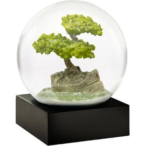 CoolSnowGlobes Bonsai Snow Globe