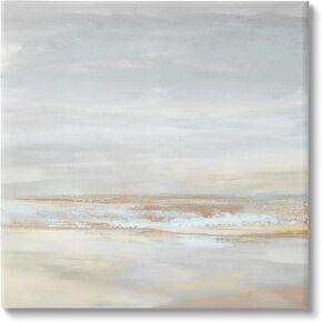 Stupell Industries Abstract Grey Landscape Painting Canvas Wall Art Design by Rachel Springer