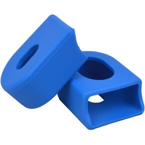 lasenersm 1 Pair Bicycle Crank Boot Protector Mountain Bike Crank Defender Bicycle Crank Arm Protectors Bicycle Sleeve Arm Boots Protector for Mountain Bike Road Bike, Blue
