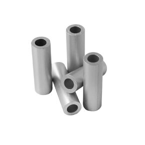 Aluminum Spacer 7/16" OD x 1/4" ID x Choose Your Length, Round Spacer Unthreaded Standoff Bushing Plain Finish, Fits Screws Bolts ¼" or M6 by Metal Spacers Online (2" Length, 10 Pack)