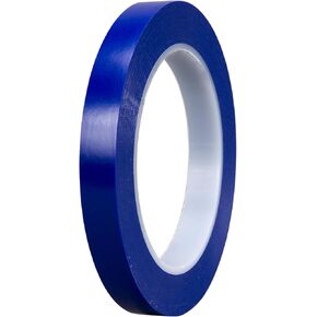 3M Vinyl Tape 471, Blue, 1/2 in x 36 yd, 5.2 mil, PN36408