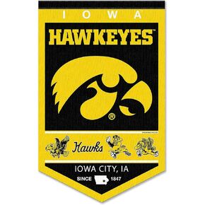 College Flags & Banners Co. Hawkeyes Heritage History Banner Pennant