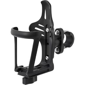 Bike Water Bottle Holder for Handlerbar and Frame, Motorcycle Cup Holder for 1.9-2.8" Diameter Bottles, Universal Drink Holder for Bicycle, Baby Stroller, ATV/UTV/MTB, Scooter, Wheelchair