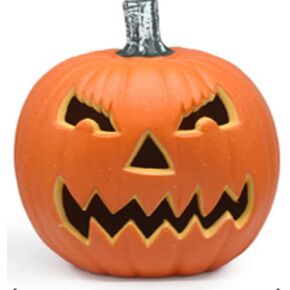 18" Battery Operated Angry Jack-O-Lantern