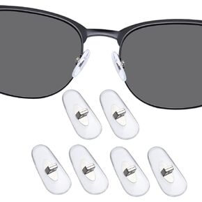 DROGO Soft Silicone Replacement Nose Pads Nose Piece for RayBan RB3534/RB3536/RB3538/RB3604, Anti-Slip, Skin-Friendly
