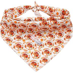 Dog Bandana, 1PC Pink Flowers Print Dog Bandanas Summer Bandanas Bibs Scarf Square Soft Dog Kerchief Pet Bandanas for Small Medium Large Dogs