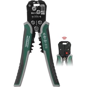 TESMEN TWS-322 Self Adjusting Wire Stripper with Non-Contact Voltage Detection, 4-in-1 Automatic Wire Stripper Tool, Universal Wire Cutters and Crimping Tool, for 10-24 AWG Electrical Wire