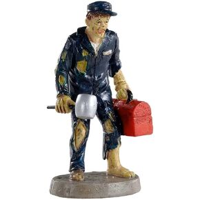 Lemax Spooky Town Village Collection Zombie Mechanic # 02905