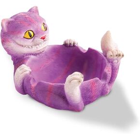 Large Trippy Cat Premium Polystone Ashtray by Fujima Ashtray for Outdoor/Indoor/Patio/Home Decor Use Ash Holder for Smokers Cigarettes Unique Ashtray Height 3.4 x Length 5