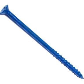 014973211684 Phillips Flat Masonry Screws, 3/16 x 3-3/4-Inch, 100-Piece