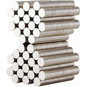 100 pcs 6x1mm Office Magnets Whiteboard Magnets Refrigerator Magnets Fridge Magnet