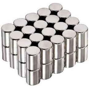 35 Pieces 4 x 8mm Small Fridge Decorative Magnets for Whiteboard Refrigerator Kitchen Crafts Office Magnet