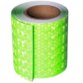 Blue Reflective Tape 4 inch X 10 feet for Bikes, Outdoor Waterproof High Visibility Adhesive Tape