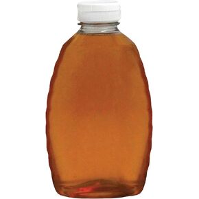 Mann Lake Honey Squeeze Bottle, Easy Honey Dispensing, Durable, White Flip-Top Lids Included, Effortless Honey Storage, Recyclable Plastic, 24-Pack, 12 oz