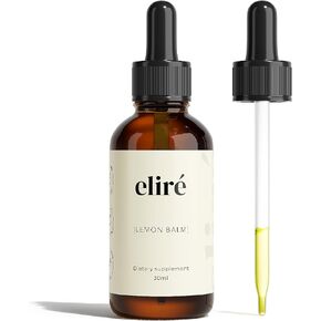Elire - Organic Lemon Balm Extract – Mood and Digestive Support – Promotes Calm and Relaxed Feeling - Alcohol-Free - Vegan, Non-GMO and Gluten Free - 30ml