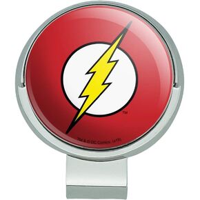 GRAPHICS & MORE The Flash Lightning Bolt Logo Golf Hat Clip with Magnetic Ball Marker