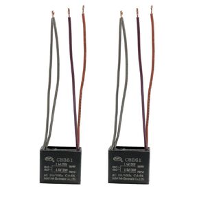CBB61 Capacitor 4uf+4.5uf+5uf 350V AC Ceiling Fan 5 Wire 50/60Hz for Starting Electric Fan Generator Pump Motor
