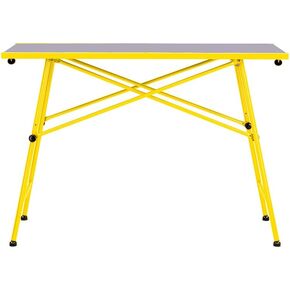 TOKO Racing Workbench – Durable Wax Table for Skis & Snowboard – Solid Metal Frame & Legs – Support Bar for Each Leg – Adjustable Height – Tabletop Dimensions 120 cm x 45cm
